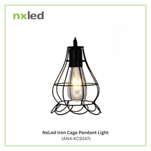 NxLed Iron Cage Pendant Light (ANX-KC9347)
