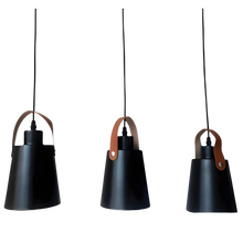 ANX–KN13–3 Iron && Leather Pendant Light – Set of 3