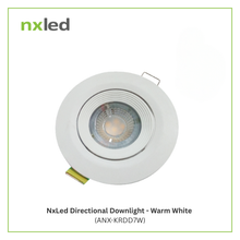NxLed Directional Downlight - 7W Warm White (ANX-KRDD7W)