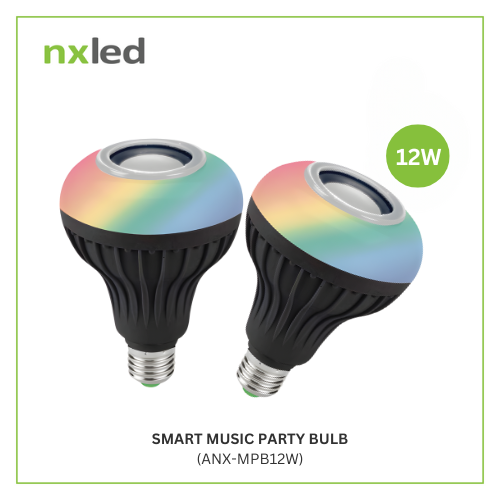 B1T1 NxLed Smart Music Party Bulb (ANX-MPB12W)