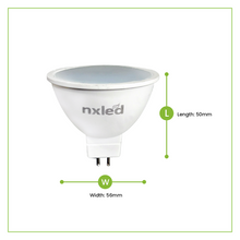 NxLed LED MR16 (Flood) - Warm White 3W (ANX-MR16-3WW)