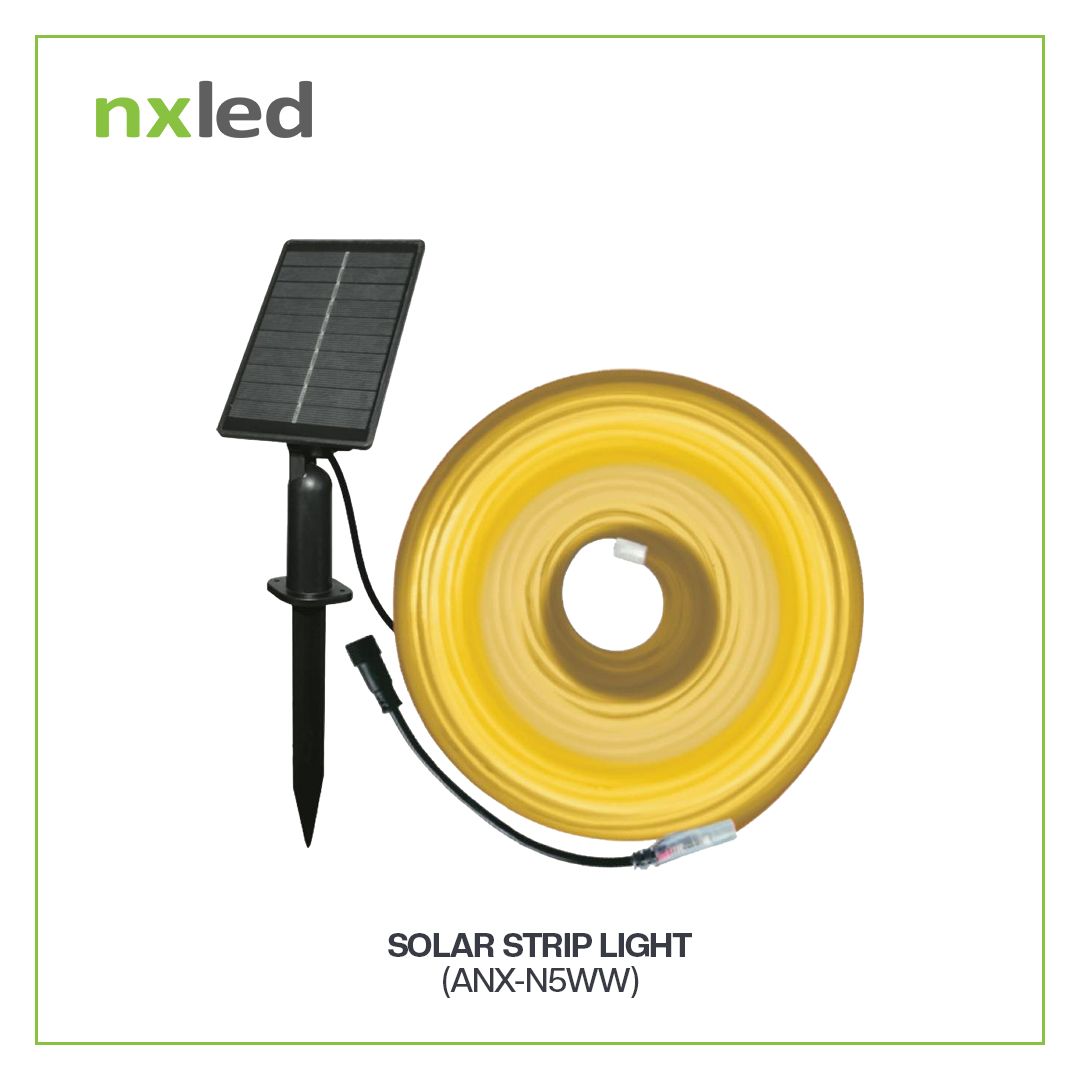 Nxled Solar Striplight (Warm White) IP65