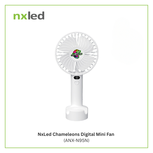 NxLed Chameleons Digital Mini Fan (ANX-N95N)