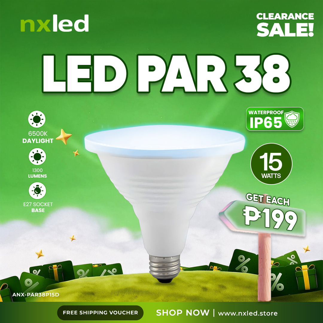 NxLed PAR38 - Daylight 15W (ANX-PAR38B15D)
