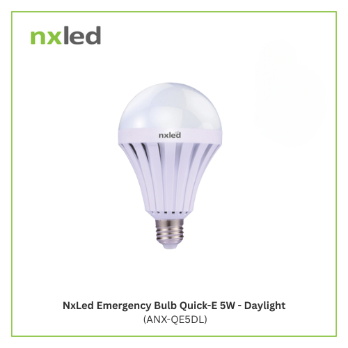 CLEARANCE SALE: NxLed Emergency Bulb Quick-E 5W - Daylight (ANX-QE5DL)