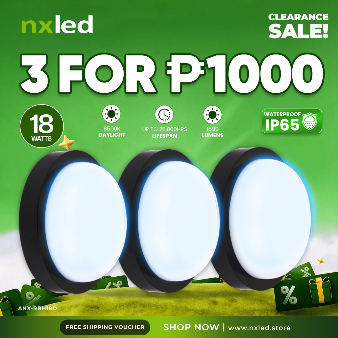 Nxled TRIO LED Bulkhead (ANX-RBH18W/ ANX-RBH18D)