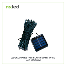 Nxled 1W Solar Strip Light with 200 Leds (Warm White) IP54