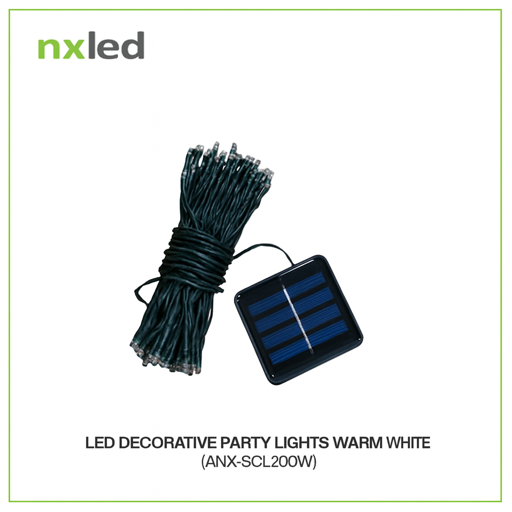 NxLed Solar Christmas Light (ANX-SCL200W) – NxLed