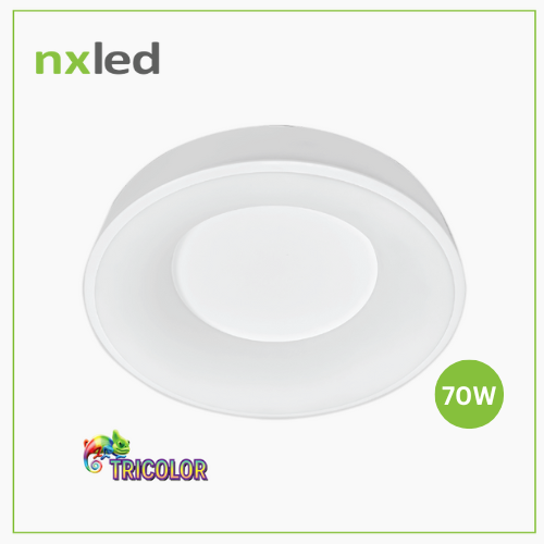 NxLed Tricolor 3-in-1 Smart Ceiling Lamp 70W (ANX-STCR70W) – NxLed