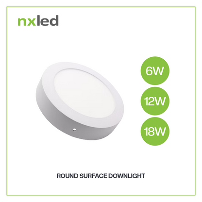 Round Surface Downlights – Sleek Illumination for Every Space