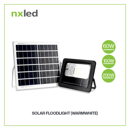 NxLed Solar Floodlight 60W/100W/200W (ANX-SF60) (ANX-SF100) (ANX-SF200)