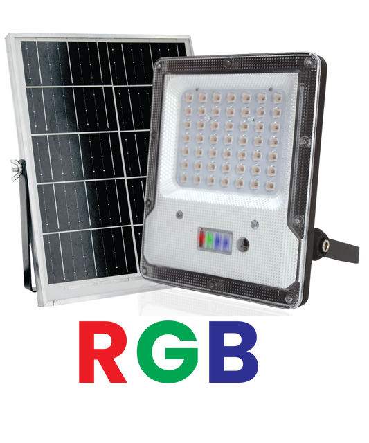 Solar Floodlight RGB Series – Colorful, Energy-Saving Outdoor Lighting