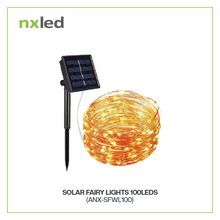 Nxled 1.2W Solar Strip Light with 100 Leds (Warm White) IP44