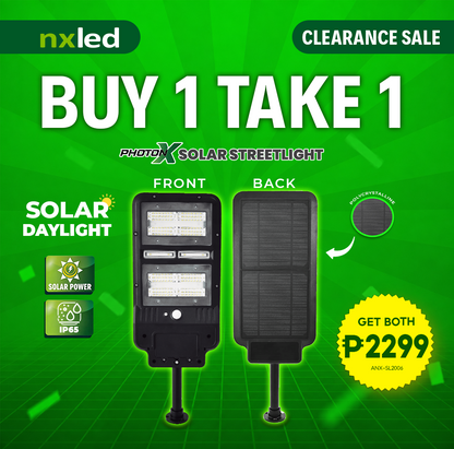 B1T1 NxLed Solar LED Streetlight (ANX-SL2006)