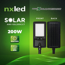 NxLed Solar Streetlight 200W (ANX-SSL200CCT)