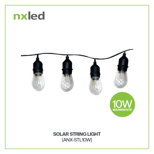 Nxled 3W Solar Stringlight Warm White IP65