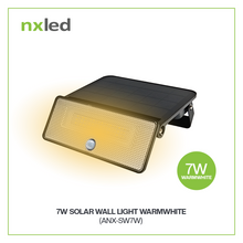 NxLed Solar Wall Light - 7W (ANX-SW7D) / (ANX-SW7W)