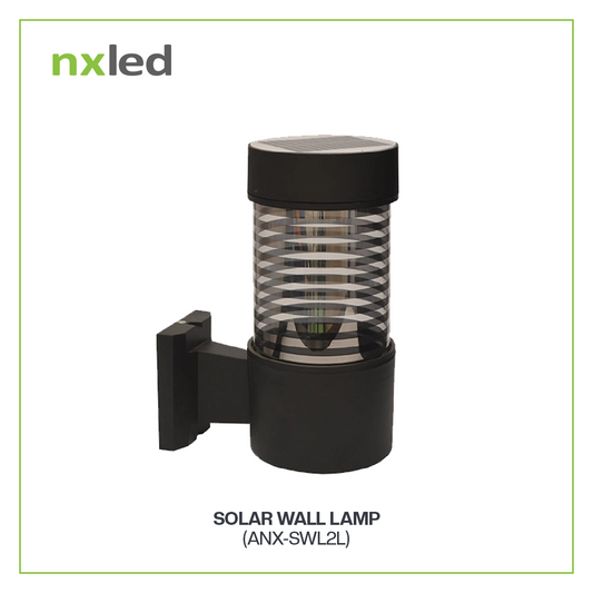 Nxled 2W Solar Wall Light (Wall Grill Design) 3000K Warm White
