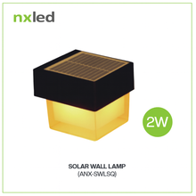 NxLed Solar Wall Light (ANX-SWLSQ)