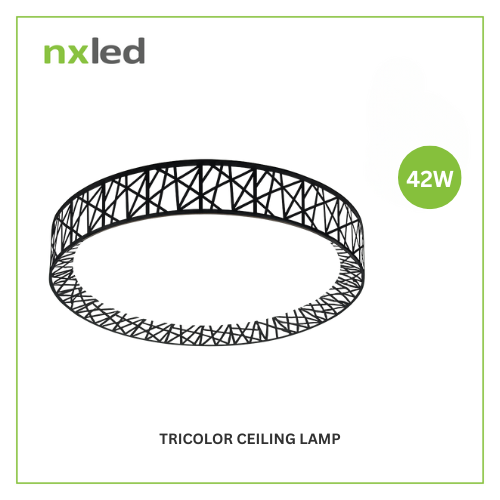 NxLed Tricolor Ceiling Lamp - 42W (ANX-TCN42B)