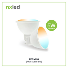 NxLed LED MR16 (Flood) - Tricolor 5W (ANX-TMR16-5W)