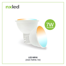 NxLed LED MR16 (Flood) - Tricolor 7W (ANX-TMR16-7W)
