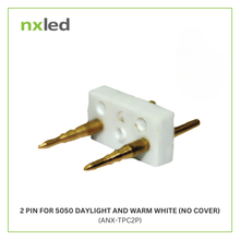 NxLed 2 PIN FOR 5050 Daylight and Warm White (No Cover) (ANX-TPC2P)