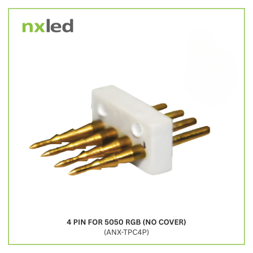NxLed 4 PIN FOR 5050 RGB (No Cover) (ANX-TPC4P)