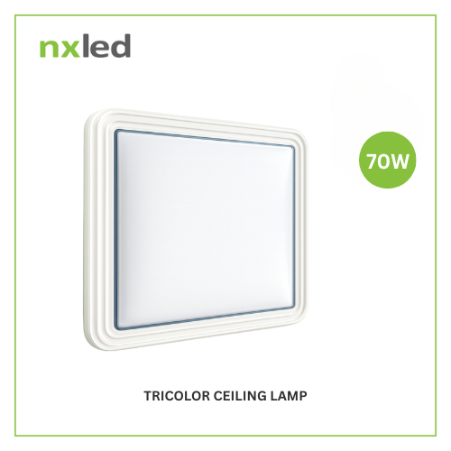 NxLed Tricolor Ceiling Lamp - 70W (ANX-TSB70)