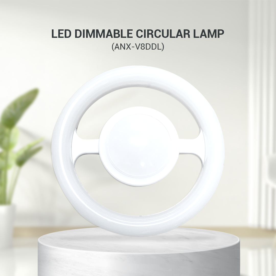 NXLED LED DIMMABLE CIRCULAR LAMP (ANX-V8DDL)