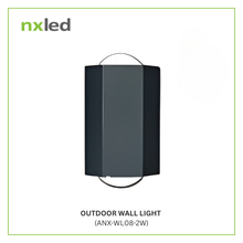 NxLed Outdoor Wall Light (ANX-WL08-2W)