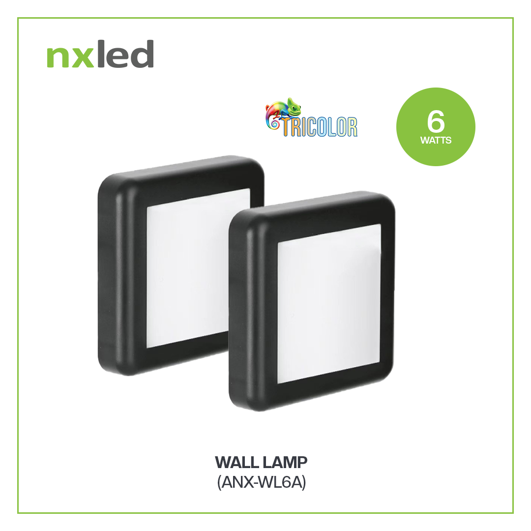 Nxled Tricolor Wall Lamp Value Pack (ANX-WL6A)