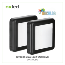 NxLed Outdoor Wall Light Value Pack (ANX-WL6A)