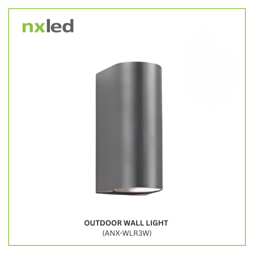 NxLed Outdoor Wall Light (ANX-WLR3W)