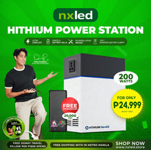 Nxled 200w Hithium Portable Power station (ANXHT-H200) with free powerbank APB-AN20K