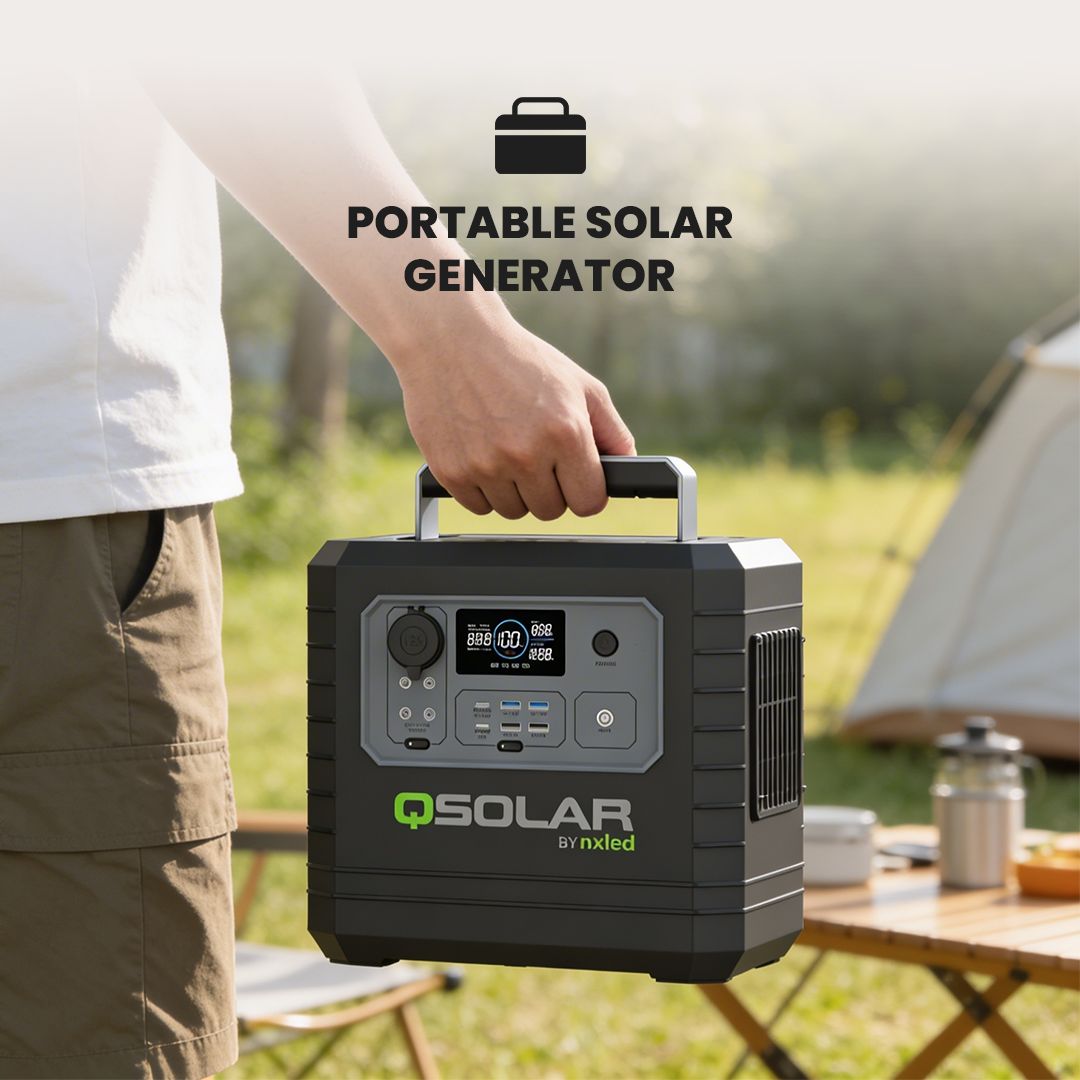 NxLed QSOLAR Power Station 1200W (ANXSQ-PG1200)