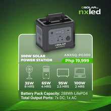 NxLed QSOLAR Power Station 300W (ANXSQ-PG300)