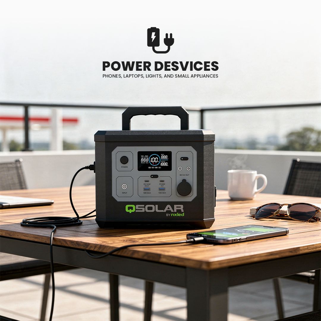 NxLed QSOLAR Power Station 300W (ANXSQ-PG300) – NxLed