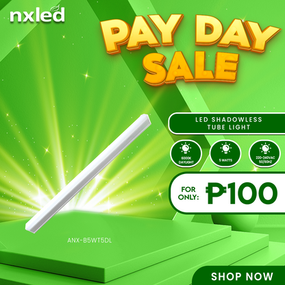NXLED 5W LED SHADOWLESS TUBE LIGHT (ANX-B5WT5DL)