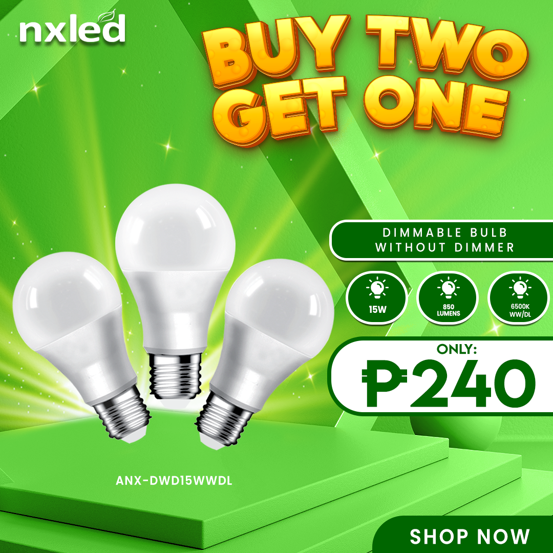 BUY 2 TAKE 1 Nxled Dimmable Bulb Without Dimmer (ANX-DWD10,15,20WW/DL)