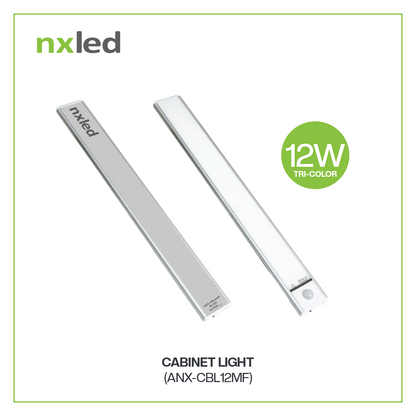 Nxled Tri-Color Cabinet Light 4W/6W/8W/12W