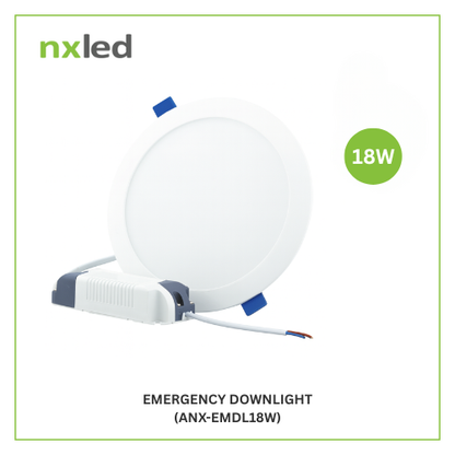 NxLed Emergency Downlight (ANX-EMDL18W)