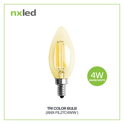 Nxled 4W Filament Bulb - Warm white (3000K)