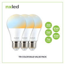 Nxled Tricolor Value Pack 3W/5W/7W/10W/15W