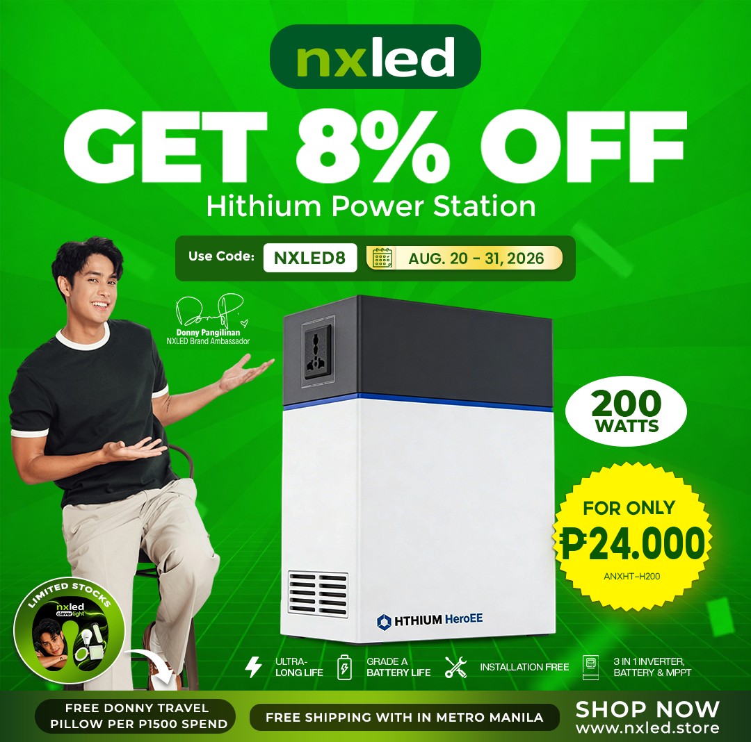 Nxled 200w Hithium Portable Power station (ANXHT-H200) with free powerbank APB-AN20K