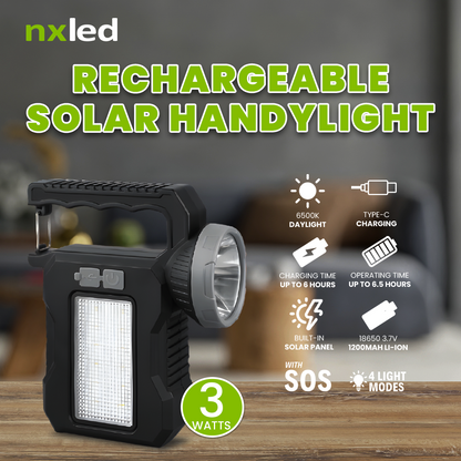 B1T1 Nxled Solar Handylight (ANX-TM30)