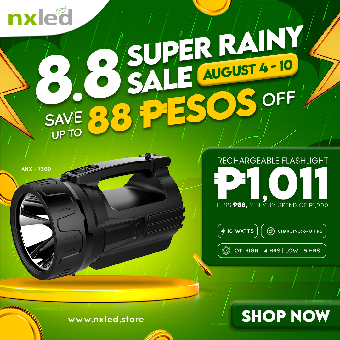 Nxled Rechargeable Flashlight (ANX-7300)
