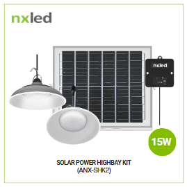 Nxled Solar Power HighBay Kit (ANX-SHK2)