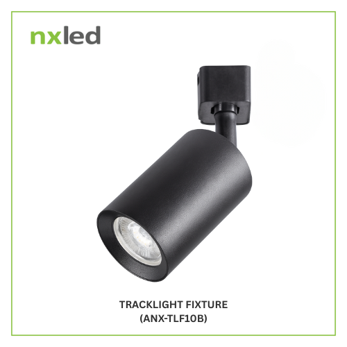 NxLed Tracklight Fixture (ANX-TLF10W) / (ANX-TLF10B)