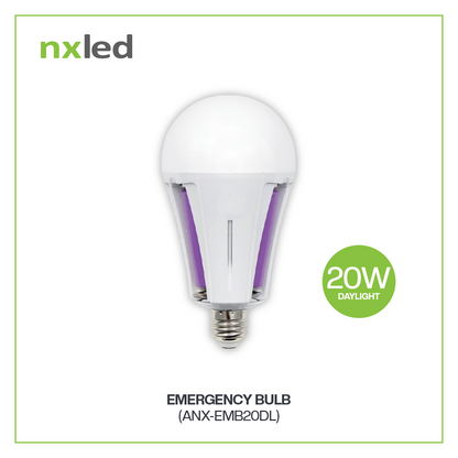 Nxled 20W Emergency Bulb - Daylight